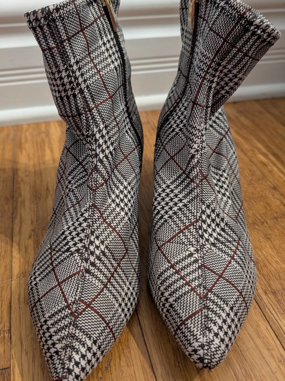 Rockport Plaid Textile Total Motion Alaiya Bootie, 7